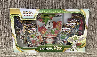 #ad Pokemon TCG Shaymin VSTAR Premium Collection Box Factory Sealed Free Shipping
