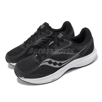 #ad Saucony Cohesion 17 Wide Black White Men Road Running Jogging Shoes S209441 00