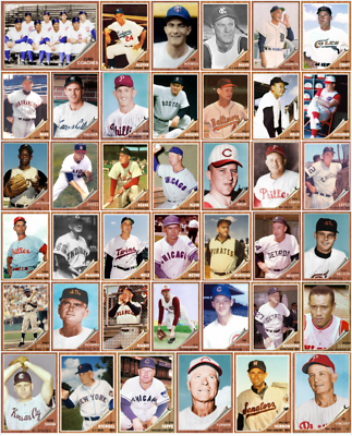 #ad LJACards 1962 Style Baseball Trading Cards ACEO More added 9 29 23
