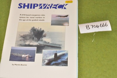 modern rules shipwreck by martin bourne book B704666