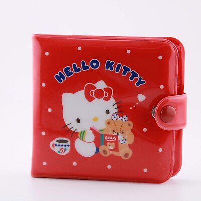 #ad Hello Kitty Wallet Sanrio Red for Kids and Adults Name Address Card