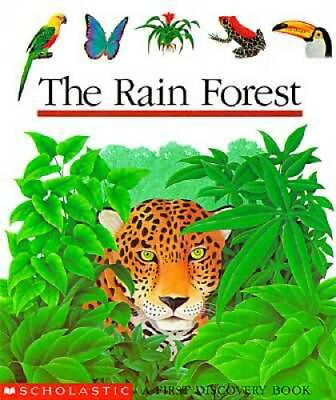 #ad The Rain Forest First Discovery Book Spiral bound By Scholastic Books GOOD
