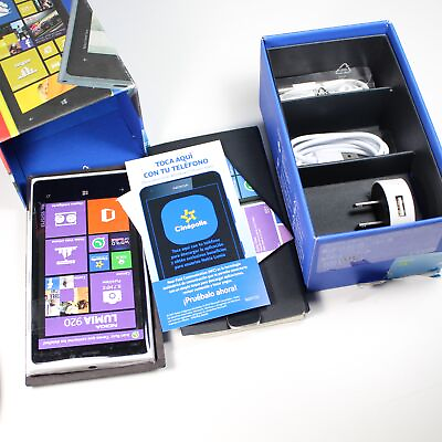 #ad #ad Nokia Lumia 920 Movistar 4G LTE Smartphone GSM White NEW IN BOX