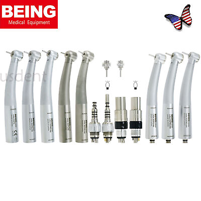 #ad #ad BEING Dental High Speed Handpiece Fiber Optic Turbine 4 6 Hole Coupler For KAVO