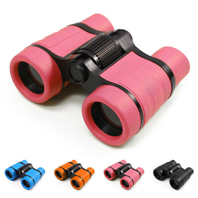 Kids Binoculars 4x30 Binoculars for Kids Mini Compact Binocuolar Toys Shockproof