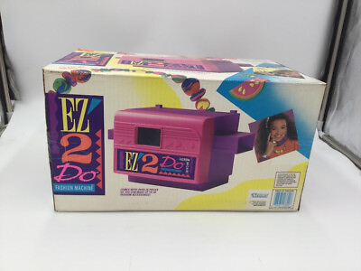 Vintage 1992 EZ 2 Do Fashion Machine Kenner Vintage Toys Fashion Machine