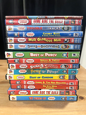 #ad 15 DVD LOT VINTAGE THOMAS THE TANK ENGINE amp; FRIENDS 10Years of Thomas
