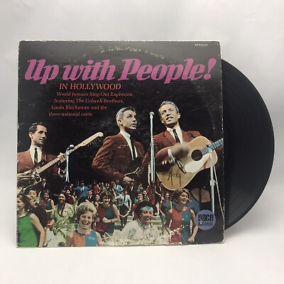 #ad Vintage Vinyl LP Up with People in Hollywood 1965