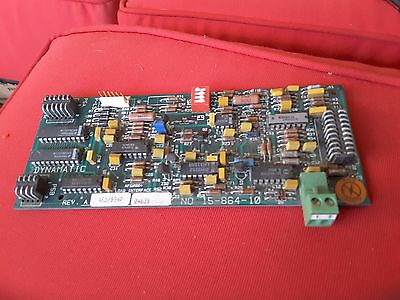 DYNAMATIC 15 864 10 Rev A Circuit Logic Board Sale Used Sale $79