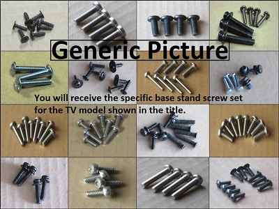 #ad New Seiki SE222FS Complete Screw Set for Base Stand Pedestal and Neck