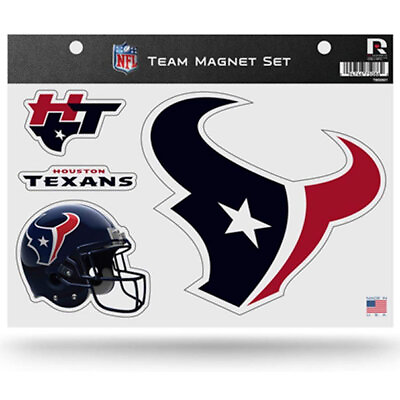 #ad Rico NFL Houston Texans Team Magnet Set