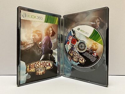 #ad Bioshock Infinite Xbox 360 Steelbook and Game Complete with Manual