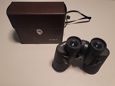 #ad Minolta MK Standard Extra Wide 10x50 Binoculars With Case