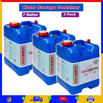 SUPER SALE Reliance Aqua Tainer Water Storage Container BPA free Water 7 Gallon