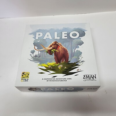 #ad Paleo Z Man Games includes All Original Pieces Board Game Family Night Toy