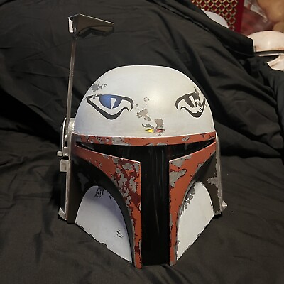 #ad Boba Fett PP1 Prepro 1 Eyes Preproduction Replica Helmet Painted Star Wars Prop