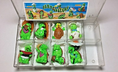 #ad #ad Kinder Ferrero Surprise Figures Merendero Series Tapsi Tartallegre Turtles Fluo