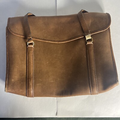 COACH Tan Leather Shoulder Bag