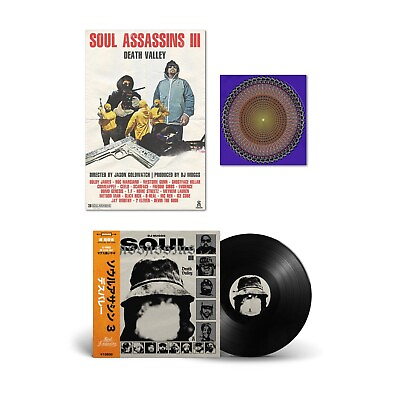 DJ Muggs Soul Assassins 3 Death Valley Vinyl Alt Cover OBI 50 Presale Zoetrope