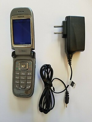 Rare T Mobile Nokia Flip Phone 6263 MP3 Camera Lyca Metro PCS Ultra