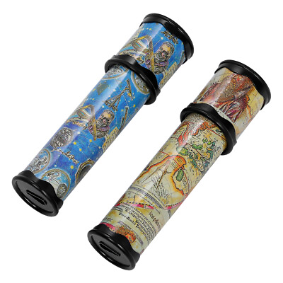 #ad #ad 2pcs Classic Kaleidoscope Toy Novelty Games Educational Toys for Kids Children