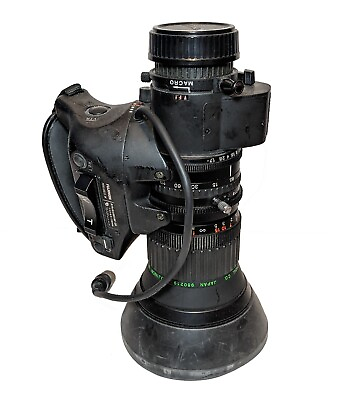 Fujinon A14x8.5BEVM 28 Pegasus IV Broadcast Lens 1:1.7 8.5 119mm **AS IS**