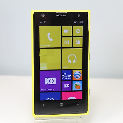 Nokia Lumia 909 ATamp;T 4G LTE Smartphone Yellow 32GB