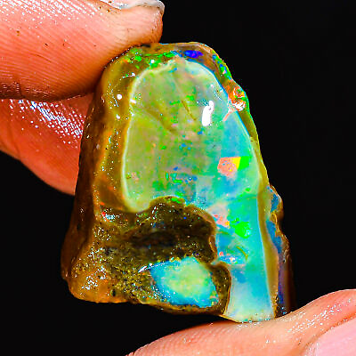 #ad Natural Ethiopian Opal Rough Birthstone Crystals Gemstone 51.85Cts.