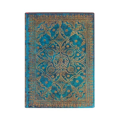 #ad New Paperblanks Journal Midi 7x5quot; FLEXIS Lined AZURE Blue Write Diary Log Gift