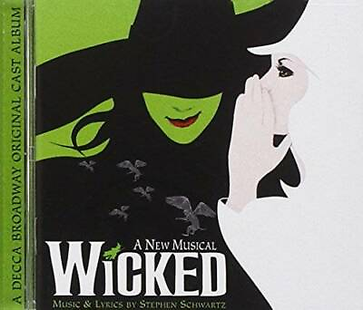 Wicked 2003 Original Broadway Cast Audio CD By Stephen Schwartz VERY GOOD