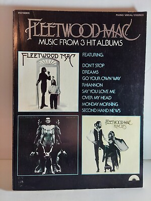 #ad Fleetwood Mac Music from 3 Hit Albums. Piano Vocal Chords. Rumours Heroes #x27;77