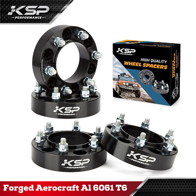 #ad 4PC 1.5quot; 6x5.5quot; 6x139.7mm Hubcentric Wheel Spacers For Tacoma 4Runner FJ Cruiser