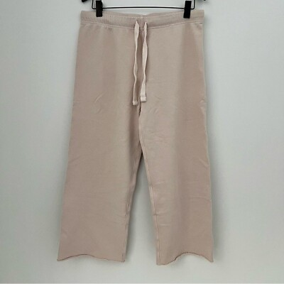 #ad $188 Pale Pink Frank amp; Eileen “Catherine” Favorite Fleece Sweatpants Sz Large L