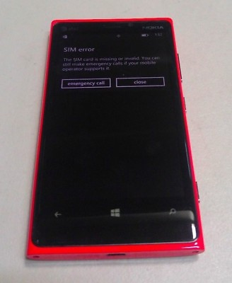 #ad Nokia Lumia 920.2 RM 820 32GB Red Windows ATamp;T Open Box READ BELOW