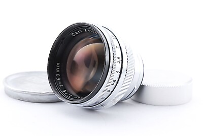 【EXC】Carl Zeiss Sonnar 50mm 5cm F 1.5 MF Lens for Contax Mount From Japan