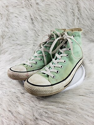 #ad CONVERSE ALL STAR Green Hi Top Sneakers Unisex Mens Size 8 Womens Size 10
