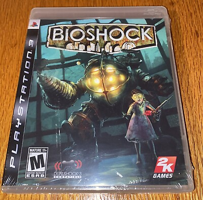 #ad BioShock Sony PlayStation 3 2008 PS3 Black Label New amp; Sealed See Pics