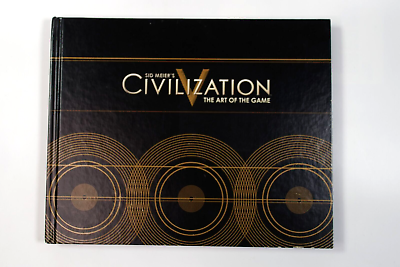 #ad Sid Meier’s Civilization V: The Art of the Game 2010 Hardcover Illustrated VG
