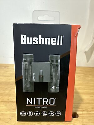 Bushnell 10x25mm Nitro Binocular Roof FMC UWD EXO Barrier Black BN1025B