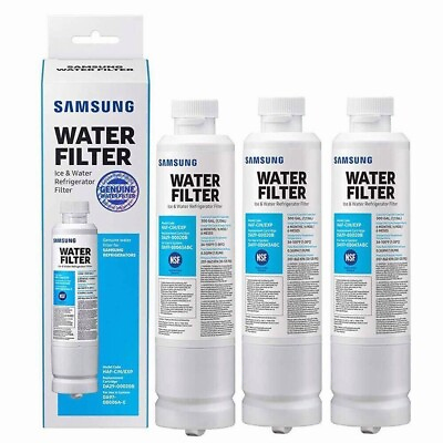 3 PACK Genuine Samsung DA29 00020B HAF CIN EXP Refrigerator Water Filter New