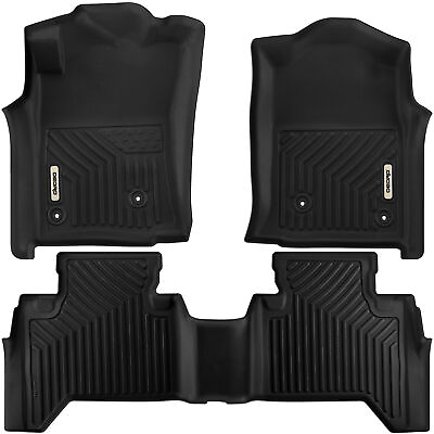 OEDRO TPE Car Floor Mat Liners 3D Model for 2005 2011 Toyota Tacoma Double Cab