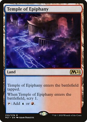 #ad Temple of Epiphany Core Set 2021 Magic MTG