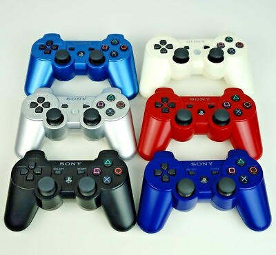 Genuine OEM Sony PlayStation 3 PS3 DualShock Controller Authentic Choose Color