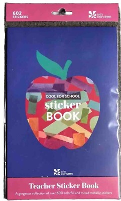 #ad Cool For School Teacher Sticker Book Over 600 Stickers