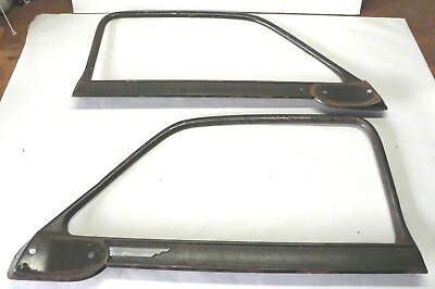 #ad 1951 CHRYSLER VINTAGE PAIR OF FRONT DOORS RIGHT amp; LEFT SIDE ORIGINAL NICE USED