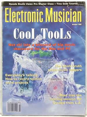ELECTRONIC MUSICIAN MAGAZINE COOL TOOLS HIP HOP MUSIC MAC AND PC VERY RARE 1996