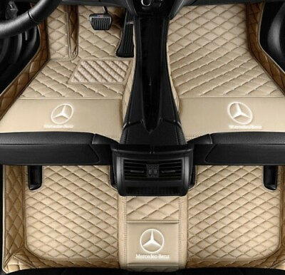 #ad For Mercedes Benz 1998 2024 Luxury Waterproof Front amp; Rear Liner Car Floor Mats