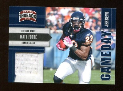 #ad Matt Forte 2011 Panini Threads Gameday Jersey 89 299 Bears 43469