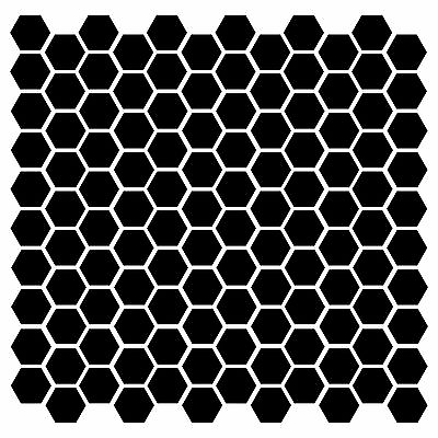 #ad Hexagons 120 1quot; Vinyl Decals Hexagon Polygon 6 Decor Accent Stickers