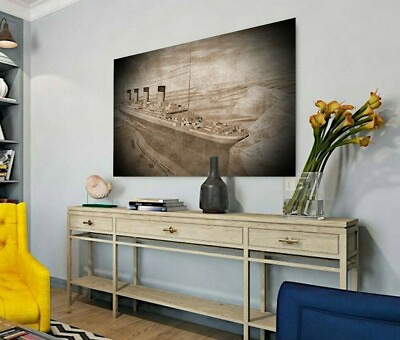 TITANIC 4 Sinking Love Drama Inspirational Print Home Wall Art POSTER CANVAS